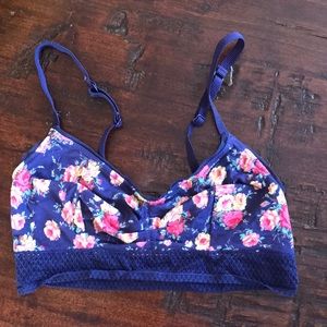 Splendid Floral Bralette NWOT